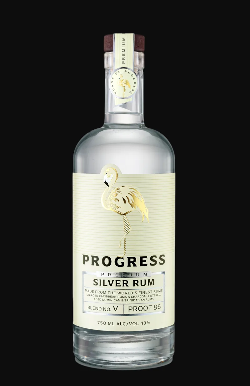 Progress Rum Silver Blend #V — 750ml bottle, Proof 86